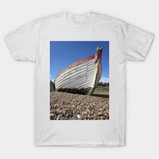 Boat on Aldeburgh Beach T-Shirt